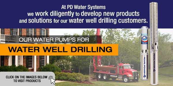 PD Water Systems Water Well Drilling Products
